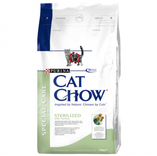 Cat Chow Special Care Sterilized Hindili 15 kg Kedi Maması kullananlar yorumlar